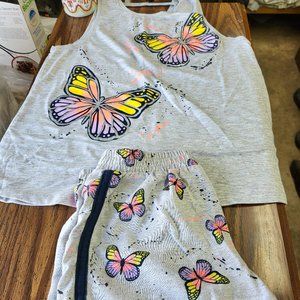 Butterfly set, Wonder Nation, kid size XXL(18)